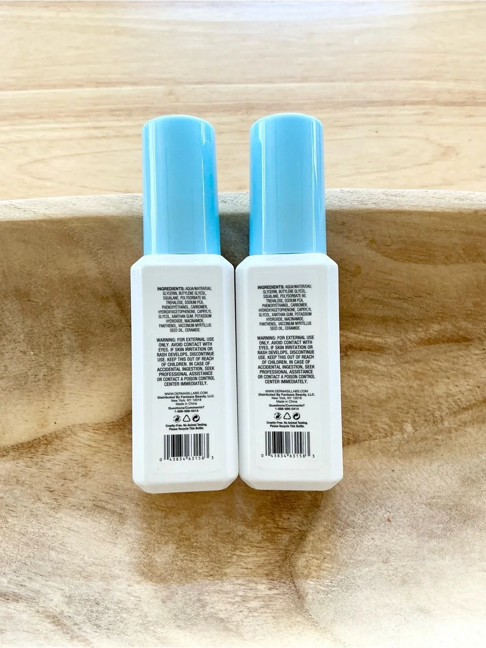 🆕 Blueberry, Ceramides, and Pro-Vitamin B5 Hydra Serum 2 Bottles